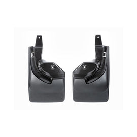 Black No Drill MudFlaps - Weathertech 120109