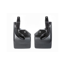 Load image into Gallery viewer, Black No Drill MudFlaps - Weathertech 120112