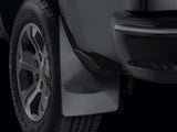 Black No Drill Mud Flaps - Weathertech 120152