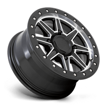 Load image into Gallery viewer, WEBB UTV 15X7 4X110 +36 80 G-BLK MCH