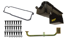 Load image into Gallery viewer, 7qt Oil Pan Kit RR Sump SBF 302 79-93 Black - Weiand 5040WND