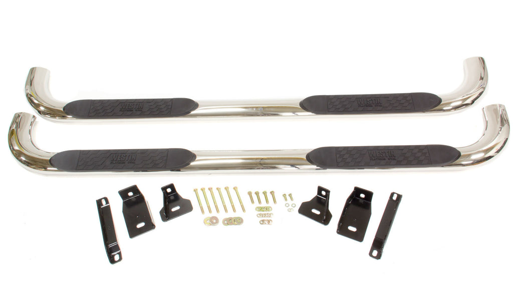 01-06 GM Full Size Crew Cab Oval Step Bar Polish - Westin 21-1950
