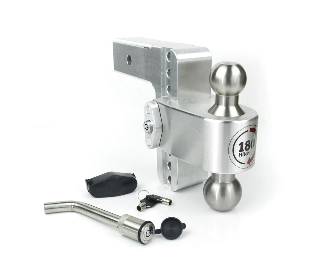 Turnover Ball  6in Drop Hitch w/ 2in Shank - Weigh Safe LTB6-2-KA