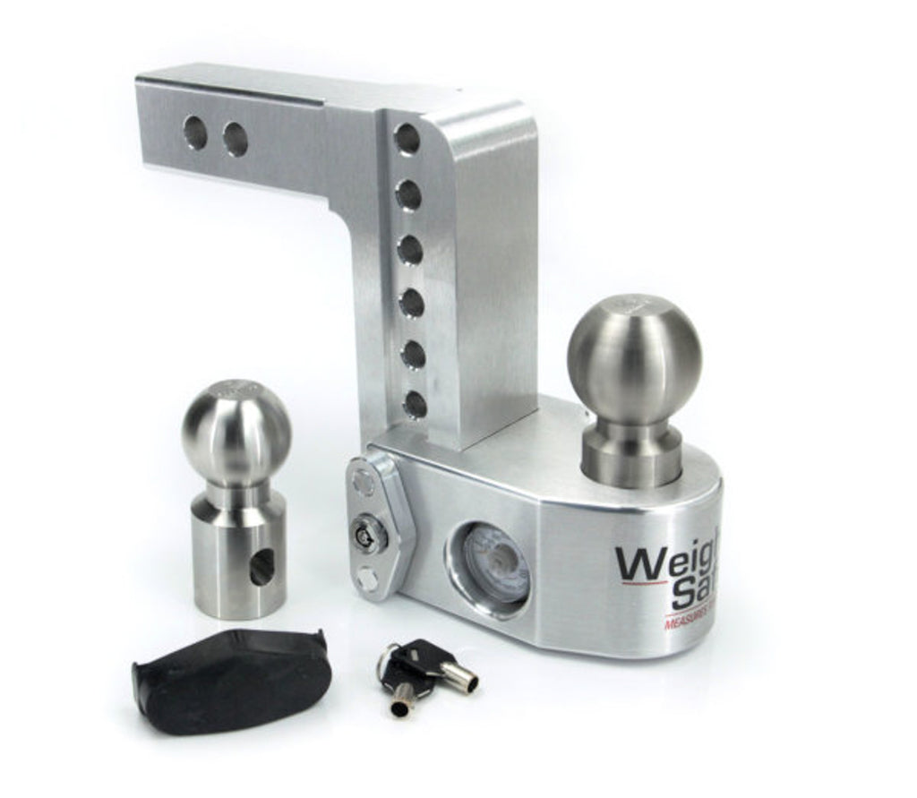 Weigh Safe 6in Drop Hitc h w/ 2in Shank - Weigh Safe WS6-2