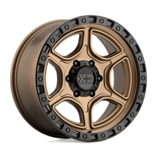 Load image into Gallery viewer, XD139 18X8.5 6X5.5 S-BRONZE SBLK LP 18MM