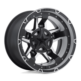XD827 17X9 6X135/5.5 M-BLK MACH -12MM