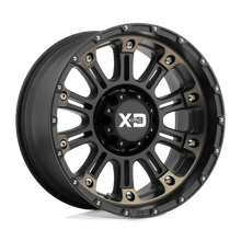 Load image into Gallery viewer, XD829 18X9 6X5.5 S-BLK MACH DTCC 0MM