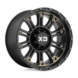 XD829 17X9 5X5.0 S-BLK MACH DTCC -12MM