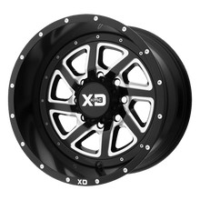 Load image into Gallery viewer, XD833 20X12 5X5.0 S-BLK MILL REV-RG -44
