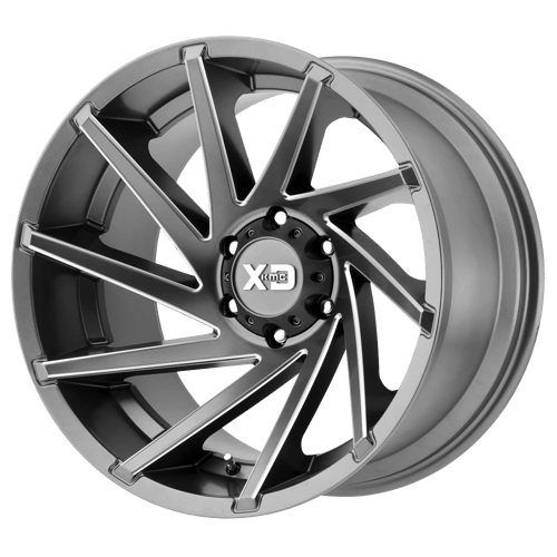 XD834 20X12 6X5.5 SATIN GRAY MILL -44MM