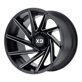 XD834 20X12 6X5.5 S-BLK MILL -44MM