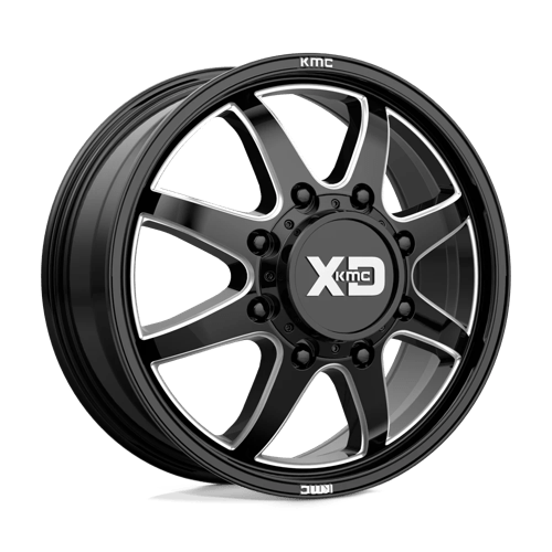 PIKE DRW 20X8.25 8X210 +105 GBLK-MILL DF