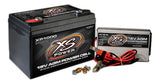AGM Battery 16v 2 Post & HF Charger Combo Kit  -  XS Power XP1000CK1