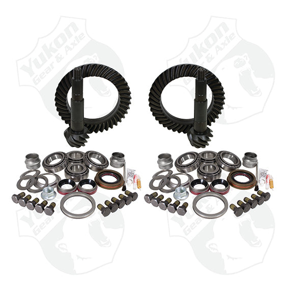Yukon Gear And Install Kit Package For Jeep JK Rubicon 4.88 Ratio Yukon Gear & Axle