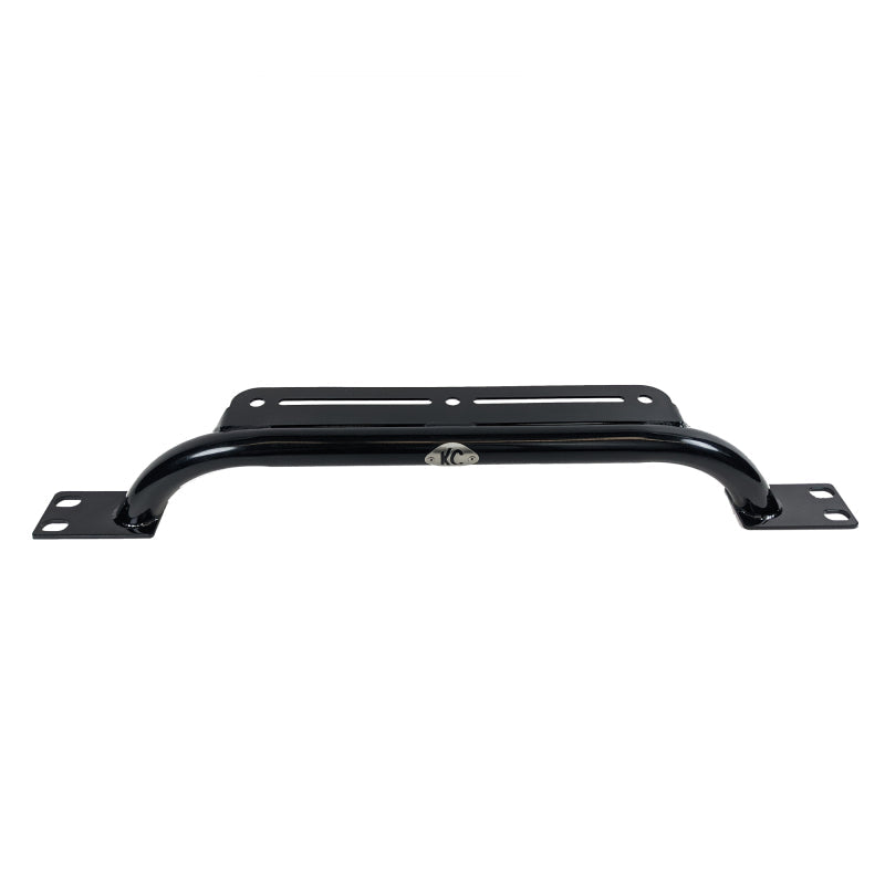 KC HiLiTES 97-06 Jeep TJ Front 2-Tab Bumper Mount Light Bar - Black KCL7400