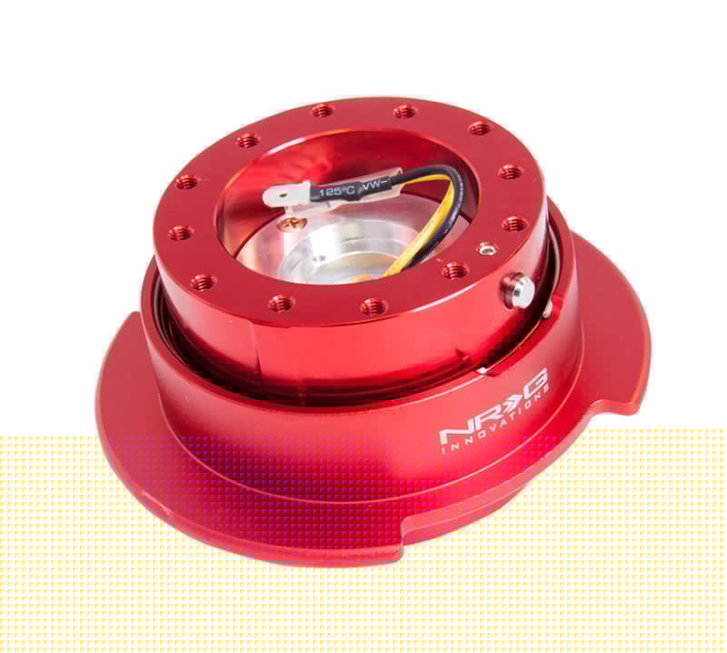 NRG Quick Release Kit Gen 2.5 - Red / Red Ring NRGSRK-250RD