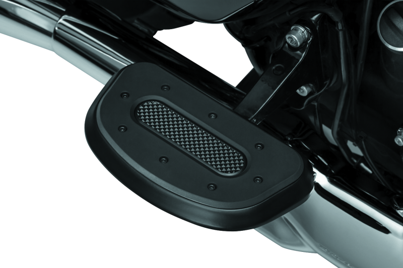 Kuryakyn Heavy Industry Passenger Floorboards Black KUR7044