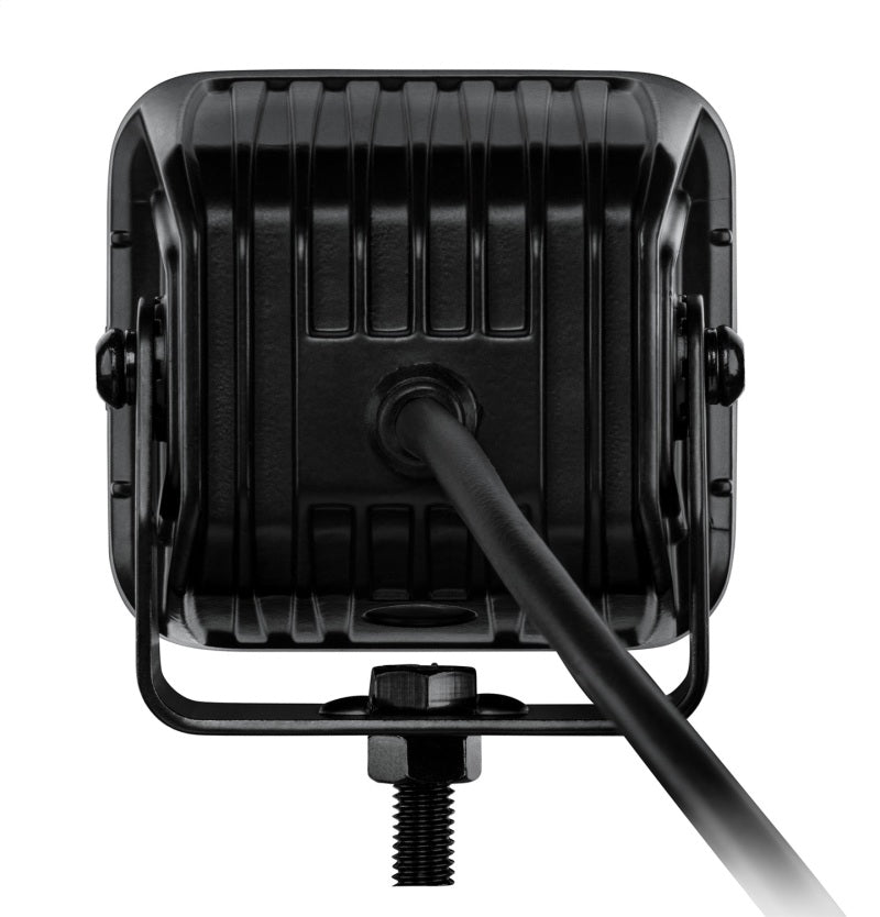 Hella Universal Black Magic 3.2in L.E.D. Cube Kit - Flood Beam HELLA358176811