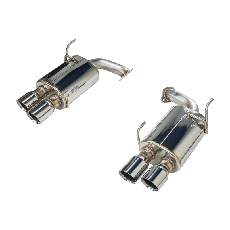 Remark 2022+ Subaru WRX VB Axle Back Exhaust w/Burnt Stainless Steel Dual Wall Tip REMRO-TTVB-DM