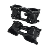 IAG V3 Top Feed TGV Housings with Butterfly Pass Thru (Black)  -  IAG Performance IAG-AFD-3050BK