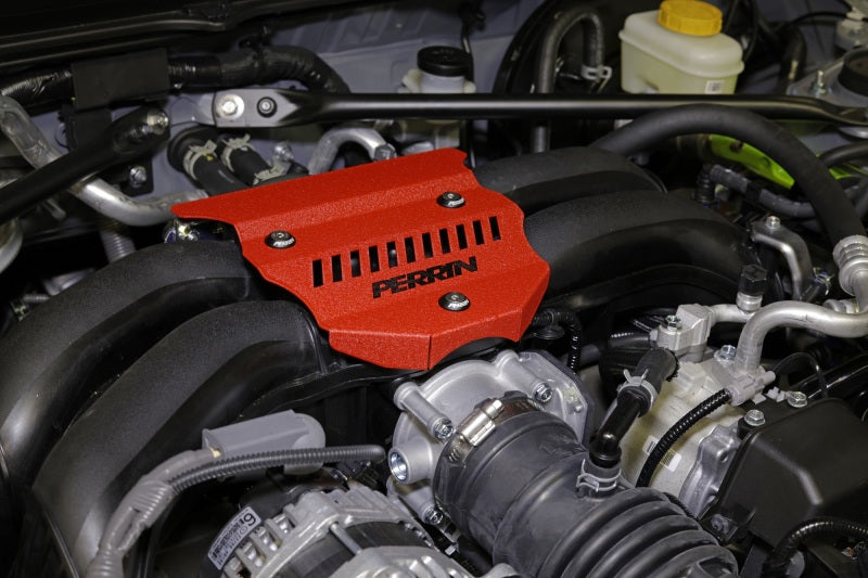PERRIN 22-25 Subaru BRZ / Toyota GR86 Engine Cover - Red PERPSP-ENG-162RD