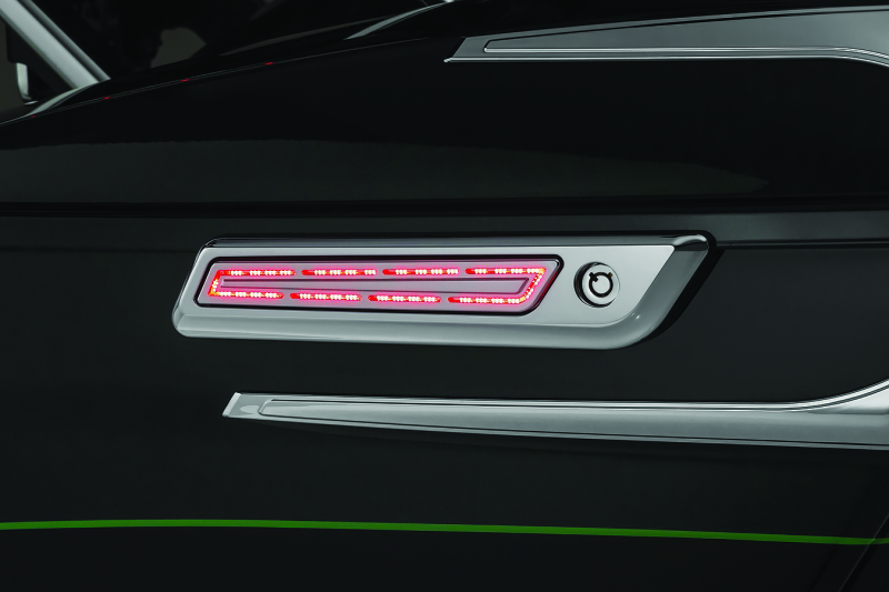 Kuryakyn LED Saddlebag Hinge Accents Chrome KUR5476