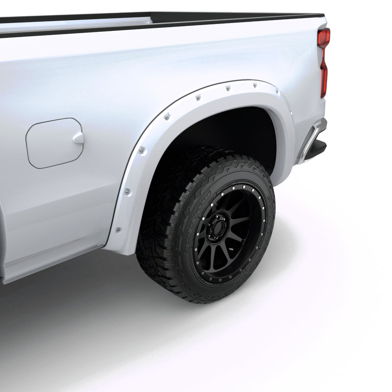 EGR 19-22 Chevrolet Silverado 1500 Summit White Traditional Bolt-On Look Fender Flares Set Of 4 EGR791694-GAZ