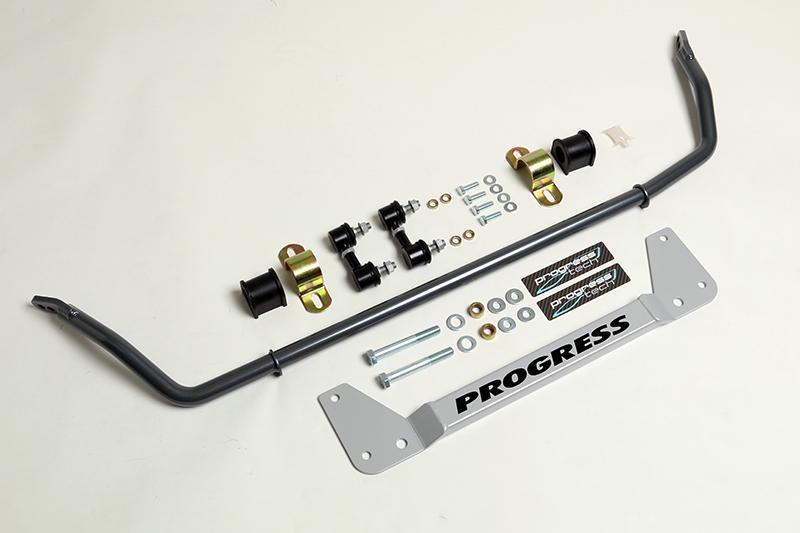 Progress Tech 02-06 Acura RSX Rear Sway Bar (24mm - Adjustable w/ End Links and Bar Brace) PRG62.0103