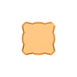 KC HiLiTES FLEX ERA 1 Single Light Shield ONLY (Amber) KCL5330