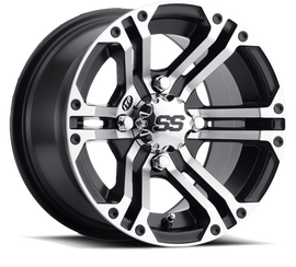 ITP SS 212 14x6 / 4x137 BP / 4+2 Offset Machined Wheel