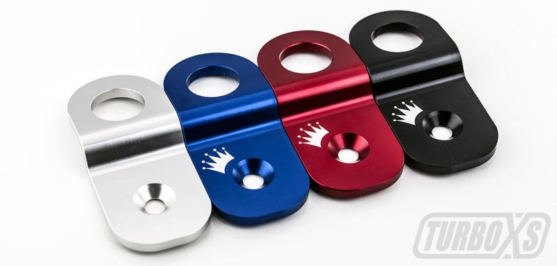 Turbo XS 15-16 Subaru WRX/STI Billet Aluminum Radiator Stay - Black TXSW15-RADSTAY-BLK