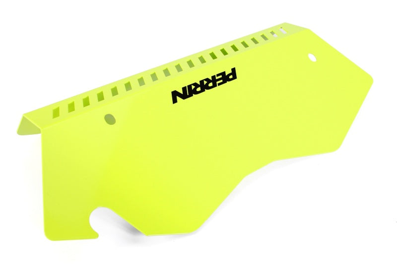 PERRIN 22-25 Subaru WRX Pulley Cover - Neon Yellow (TALL - For Use w/o PERRIN AOS) PERPSP-ENG-153NY