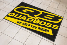 Load image into Gallery viewer, QuadBoss 3x6 Floor Shop Mat QBS155270