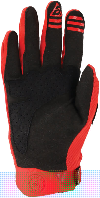 Answer 25 Peak Gloves Black/Red - Large ANS442779