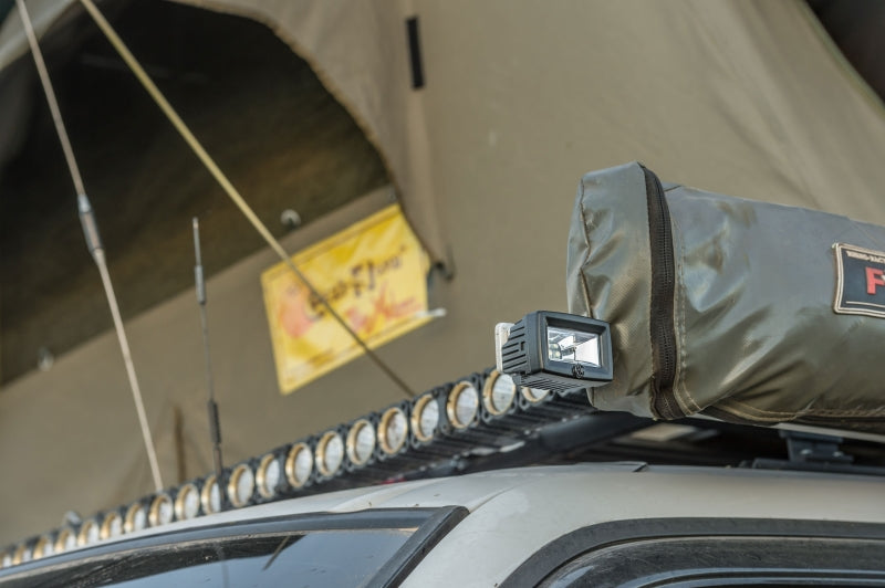 KC HiLiTES C-Series C2 LED 2in. Backup Area Flood Light 20w (Pair Pack System) - Black KCL519