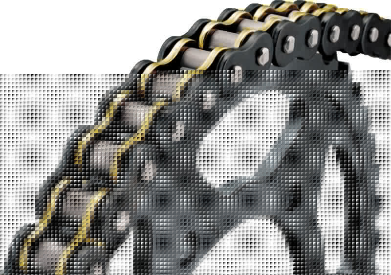 BikeMaster 530x150 BMOR O-Ring Chain - Black/Gold BKM197299