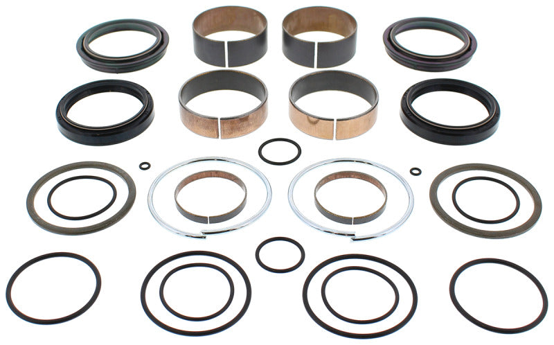 Pivot Works 13-19 Kawasaki KX250F PW Fork Rebuild Kit - W/Bushings and Seals PIVPWFFK-K17-000