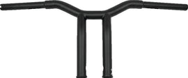 Burly Brand Dominator Raked Bar 10in - Matte Black BURB12-6051SB
