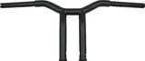 Burly Brand Dominator Raked Bar 10in - Matte Black