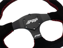 Load image into Gallery viewer, PRP Suede D-Shape Steering Wheel - Red PRPG253