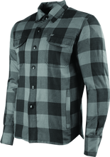 Load image into Gallery viewer, Speed and Strength True Grit Armored Moto Shirt Grey - Large