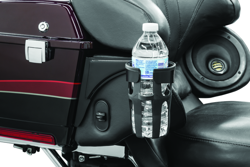 Kuryakyn Reflex Drink Holder-Passenger Mount Black KUR6489