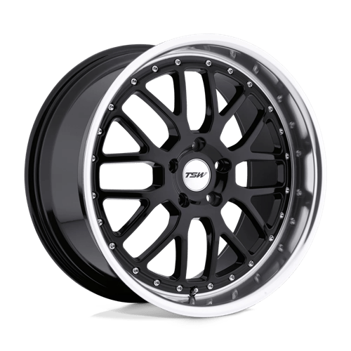 TWVAL 17X8 5X100 G-BLK MRR LIP 32MM