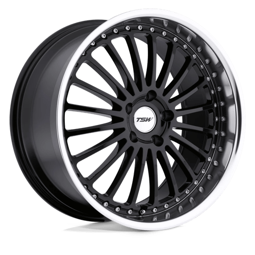 TWSIL 17X8 5X4.5 G-BLK MRR LIP 20MM
