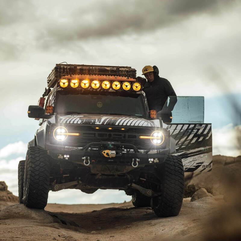 KC HiLiTES Gravity Titan LED Light Bar - 50in. (8-Light) KCL91418