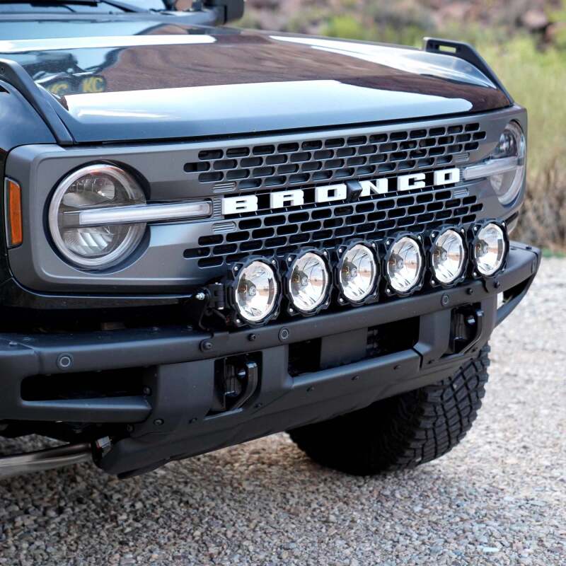 KC HiLiTES 21+ Ford Bronco 39in. Gravity LED Pro6 Light Bar Kit Front Bumper KCL91341