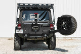 JK Destroyer Shorty Rear Bumper w / Tire Carrier - LoD Offroad JBC0701