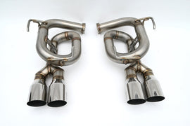 Invidia 22+ Subaru WRX Twin Loop 3.5in. Single Layer S.S Tip Axle-Back Exhaust INVHS22SW4AT4SSL