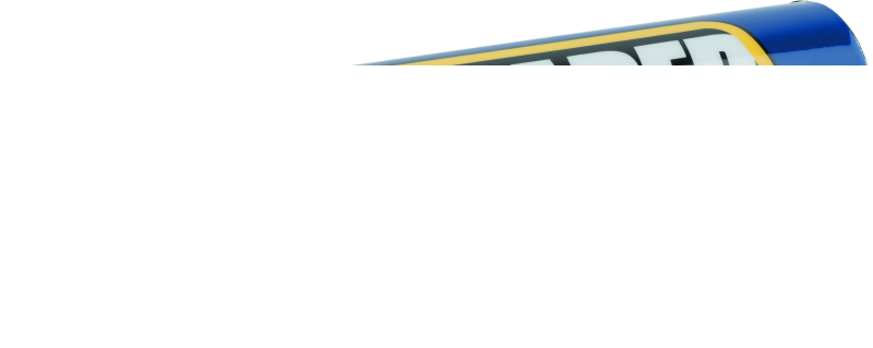 ProTaper Molded 10in Bar Pad - Blue PTR028330