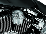 Kuryakyn Skull Horn Cover Chrome